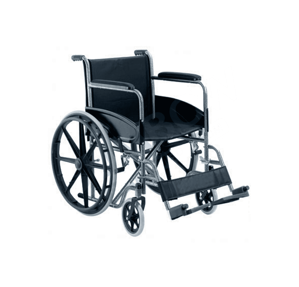 كرسي متحرك يدوي من الألمنيوم