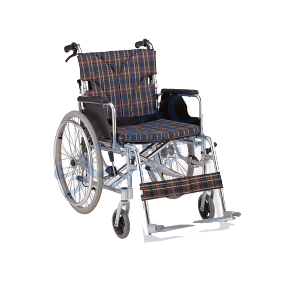 كرسي متحرك يدوي ألومنيوم فاخر