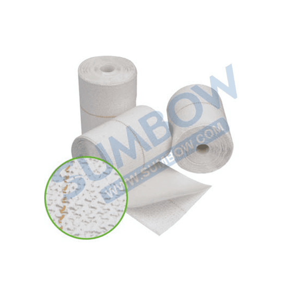 ضمادة لاصقة من القطن المعشق ورقة dl